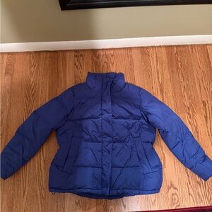 Lululemon Blue Wunder Puffer Jacket